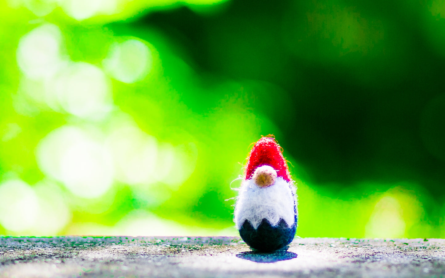 Felted Wool Gnome Cat Toy in Red - With or Without Catnip