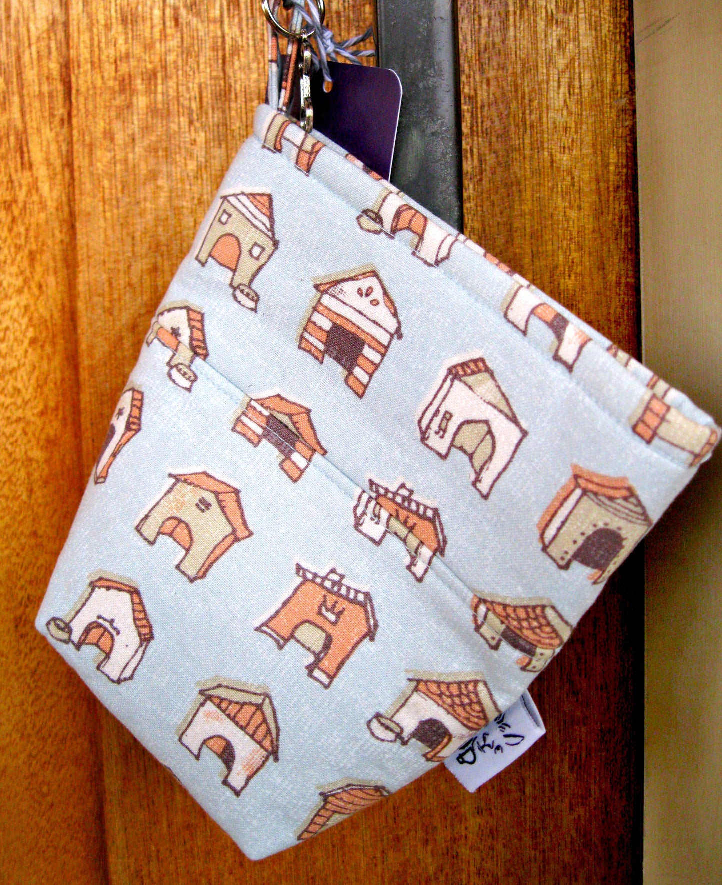 Fun Standard Treat and Pickup Bags Carry Pouch in Puptown LAST ONE