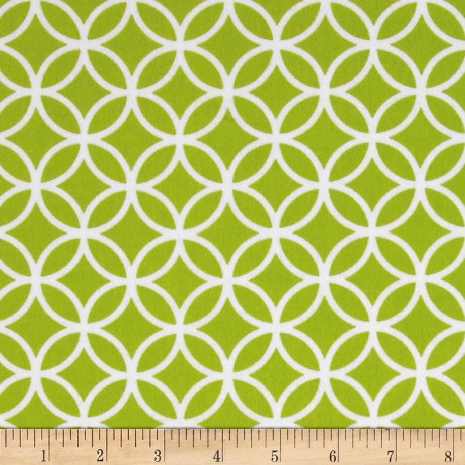 Flannel Mini Kitty Nip Kicker Catnip Toy in Lime Lattice