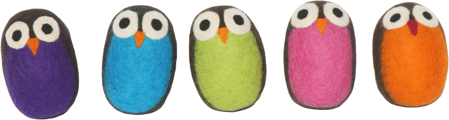 Lollycadoodle Felted Dog Toy Owl