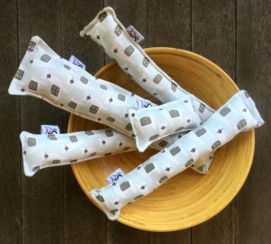 Twill Kitty Nip Kicker Catnip Cat Toy in Alpaca Farm Frost Green - 3 SIZES!