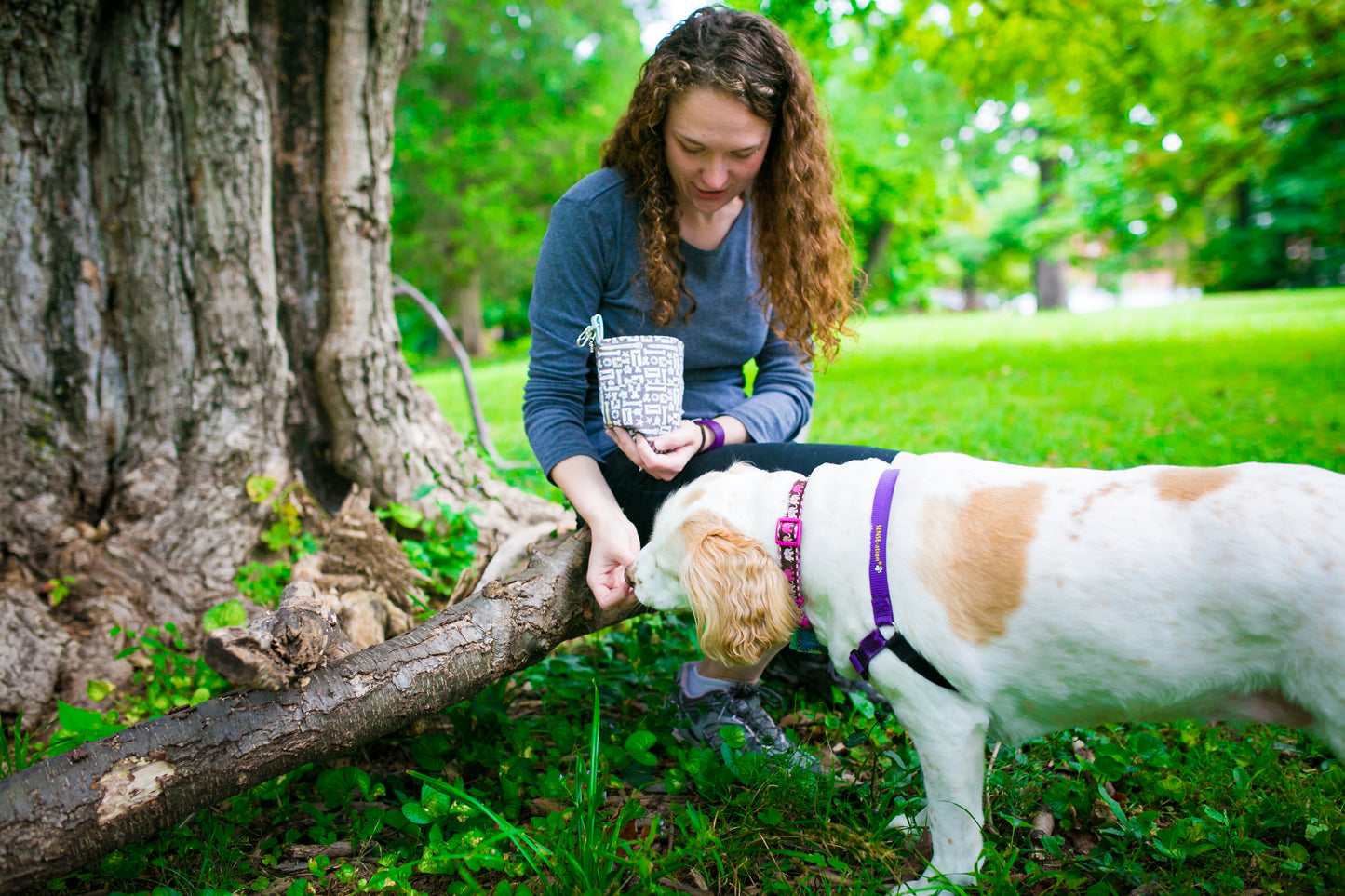 Fun Premium Treat and Pickup Bags Carry Pouch Food Safe Waterproof Lining Choice of Clasps Collarbone Dog Bones LAST ONES