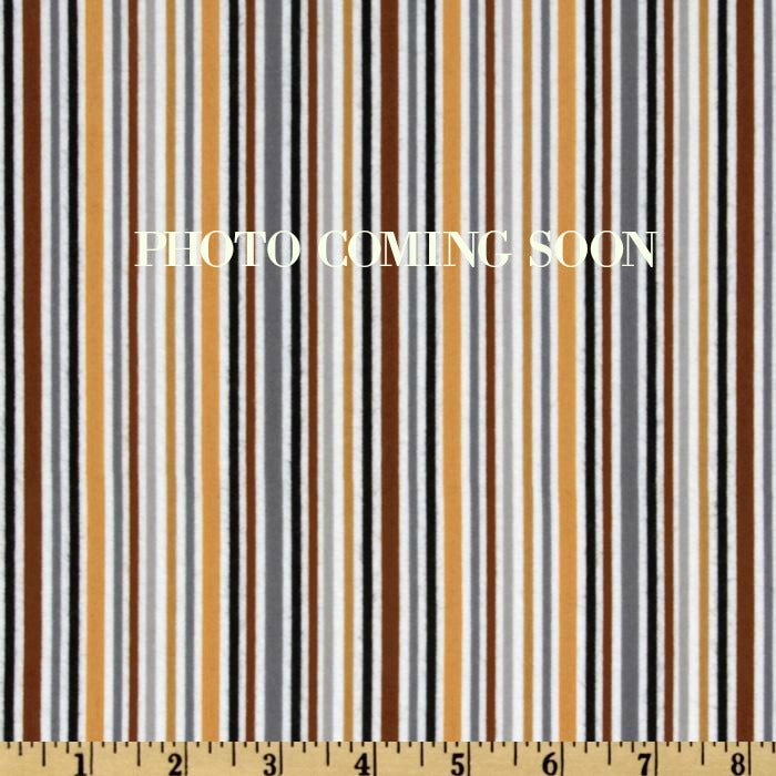 Paca Pet Pouf Pet Bed Flannel Brown Pajama Stripe Cover