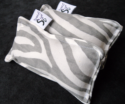 Twill Mini Kitty Nip Kicker Catnip Cat Toy in Storm Willow