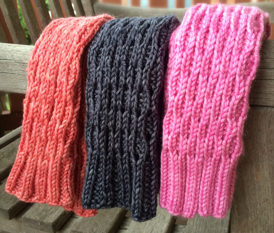 Fingerless Mitts for Those Early Fall Days