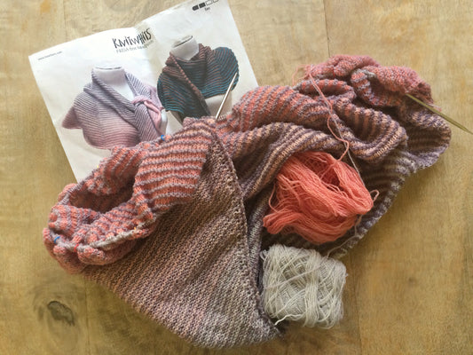 Meet the Medialuna Shawl by Tina Whitmore