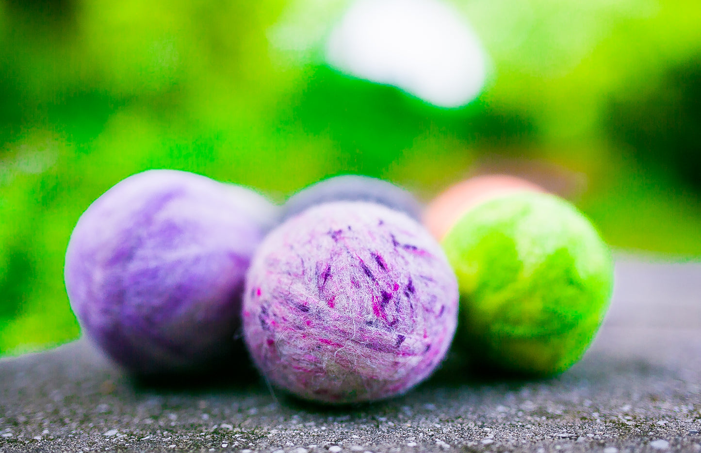 Fetch1.5!  Alpaca Dog Ball in Pink Tweed