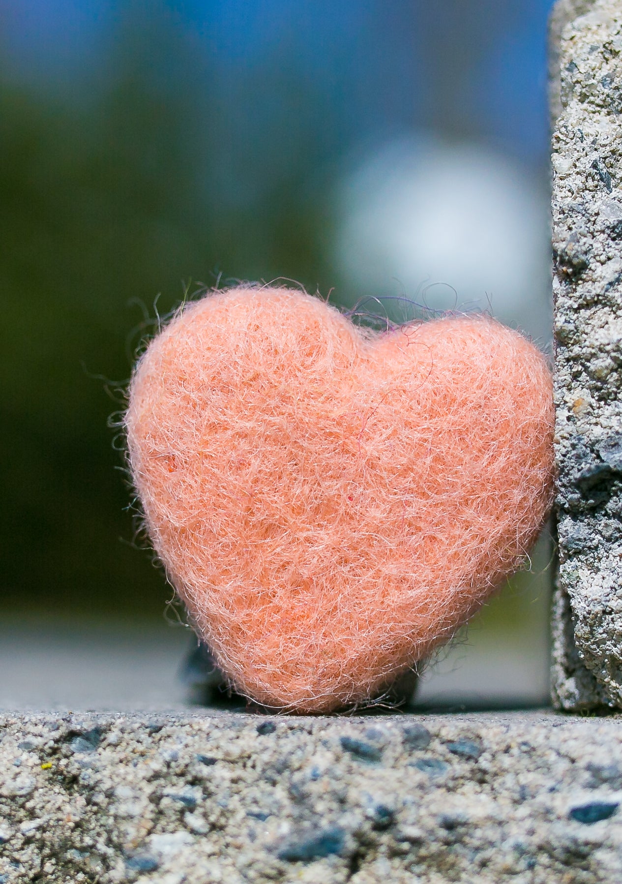 Felted Hearts Catnip Cat Toy Trio in Pinks
