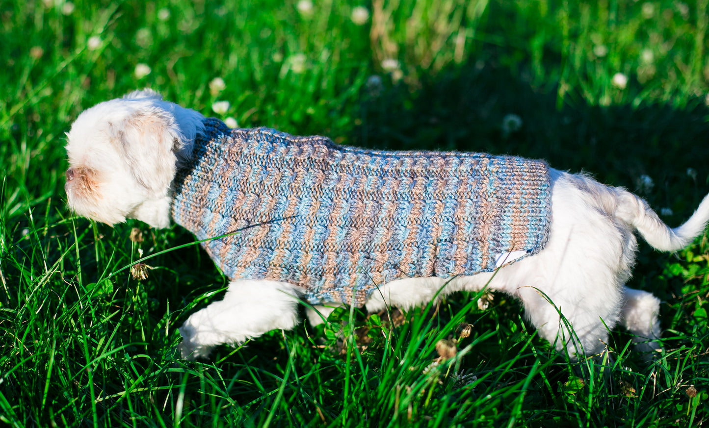 Cat & Dog Pet Sweaters in Sandridge - VERY LIMITED QUANTITY AND LAST OF THIS COLORWAY!