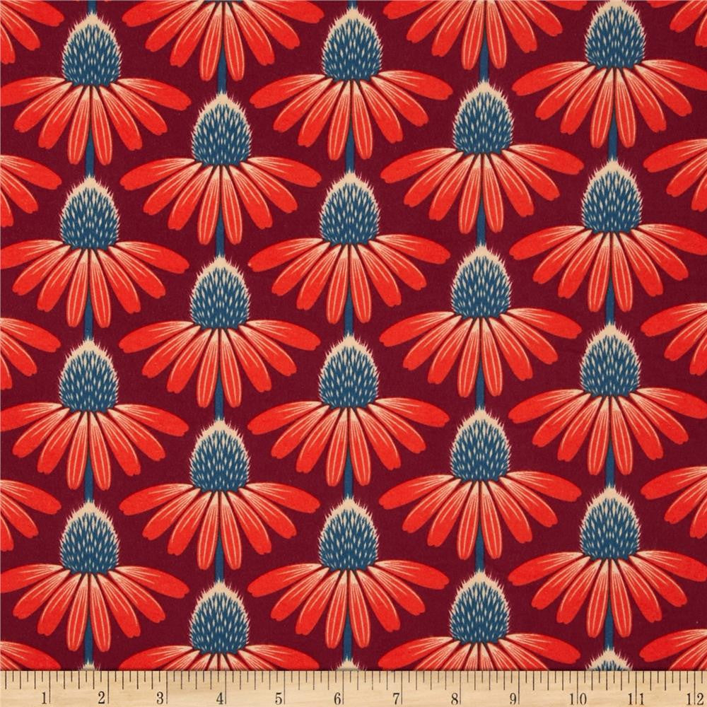 Paca Pet Pouf Pet Bed/Crate Mat Flannel Orange Cone Flowers Cover MADE TO ORDER