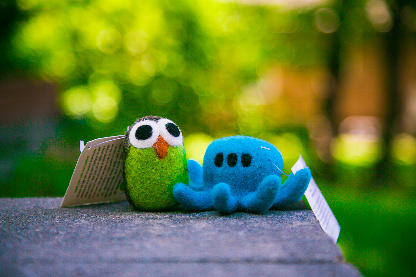 Lollycadoodle Felted Dog Toy Octopus