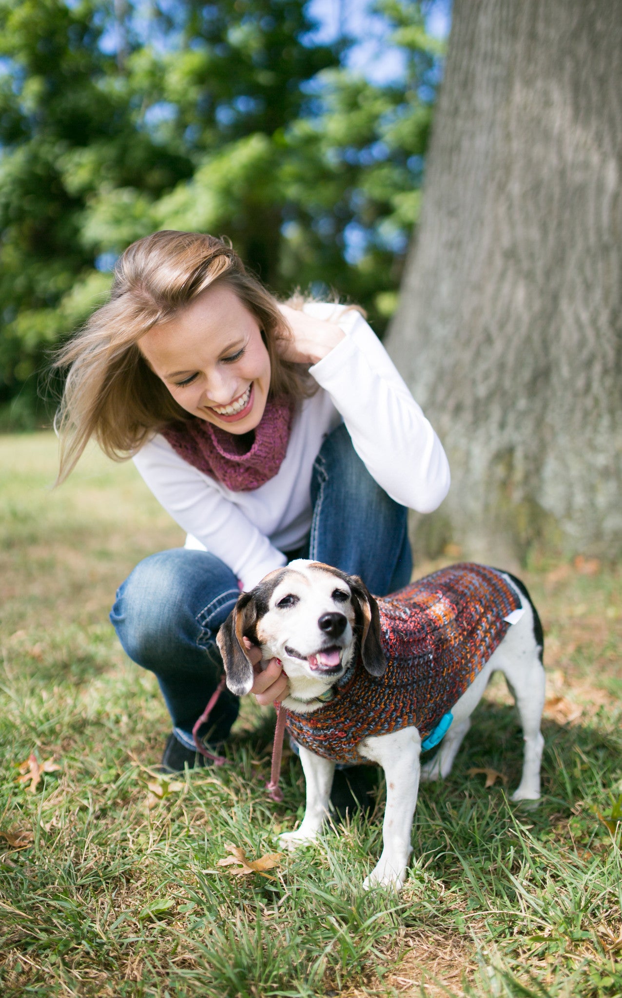 Cat & Dog Pet Sweaters in Pocket Square  - VERY LIMITED QUANTITY AND LAST OF THIS COLORWAY!